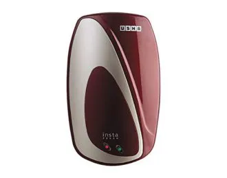 USHA Instafresh 46761300324N 3-Litre Instant Water Heater (Wine Silver)